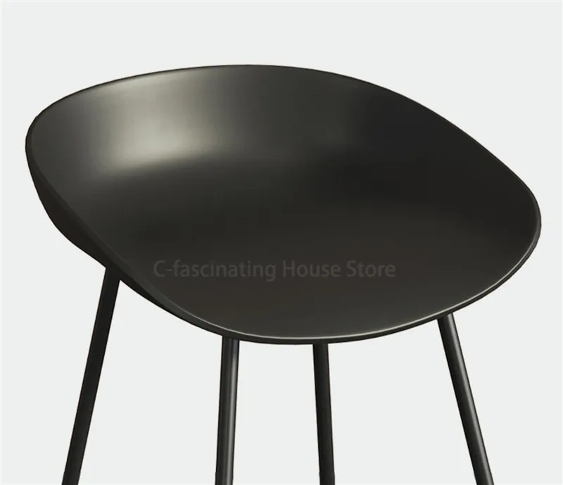 Скандинавский барный стул современный минималистичный высокий для кухни