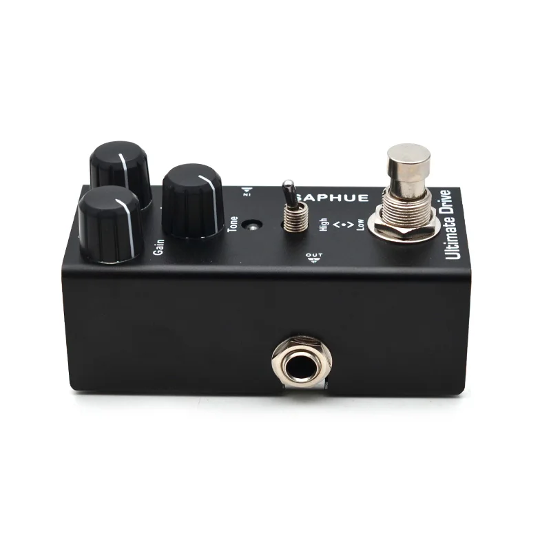 saphue elektrische gitarre ultimative stick gainebeneton knob highlow frequency wirkung pedal mini einzigen typ dc 9v true bypass free global shipp