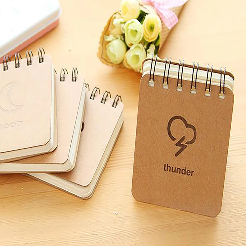 Погодный Forecast Южная Корея закрепленный блокнот креативная катушка книга