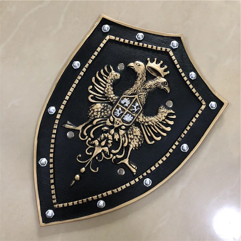 1:1 щит Королевский двойной Орел Корона рыцарь слава экшн-фигурка модель Хэллоуин