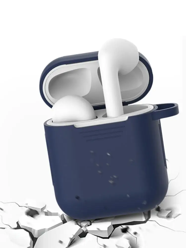 7 шт./компл. набор аксессуаров для Airpods 1 силиконовый чехол наушников 2 затычка ушей