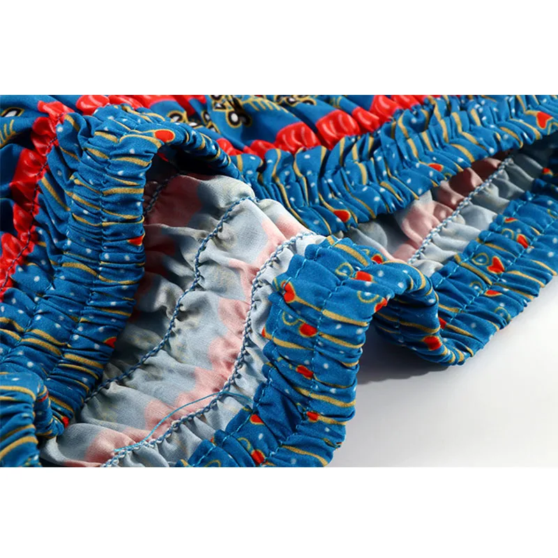 Модная африканская одежда женская Европейская Одежда с принтом брюки Анкары