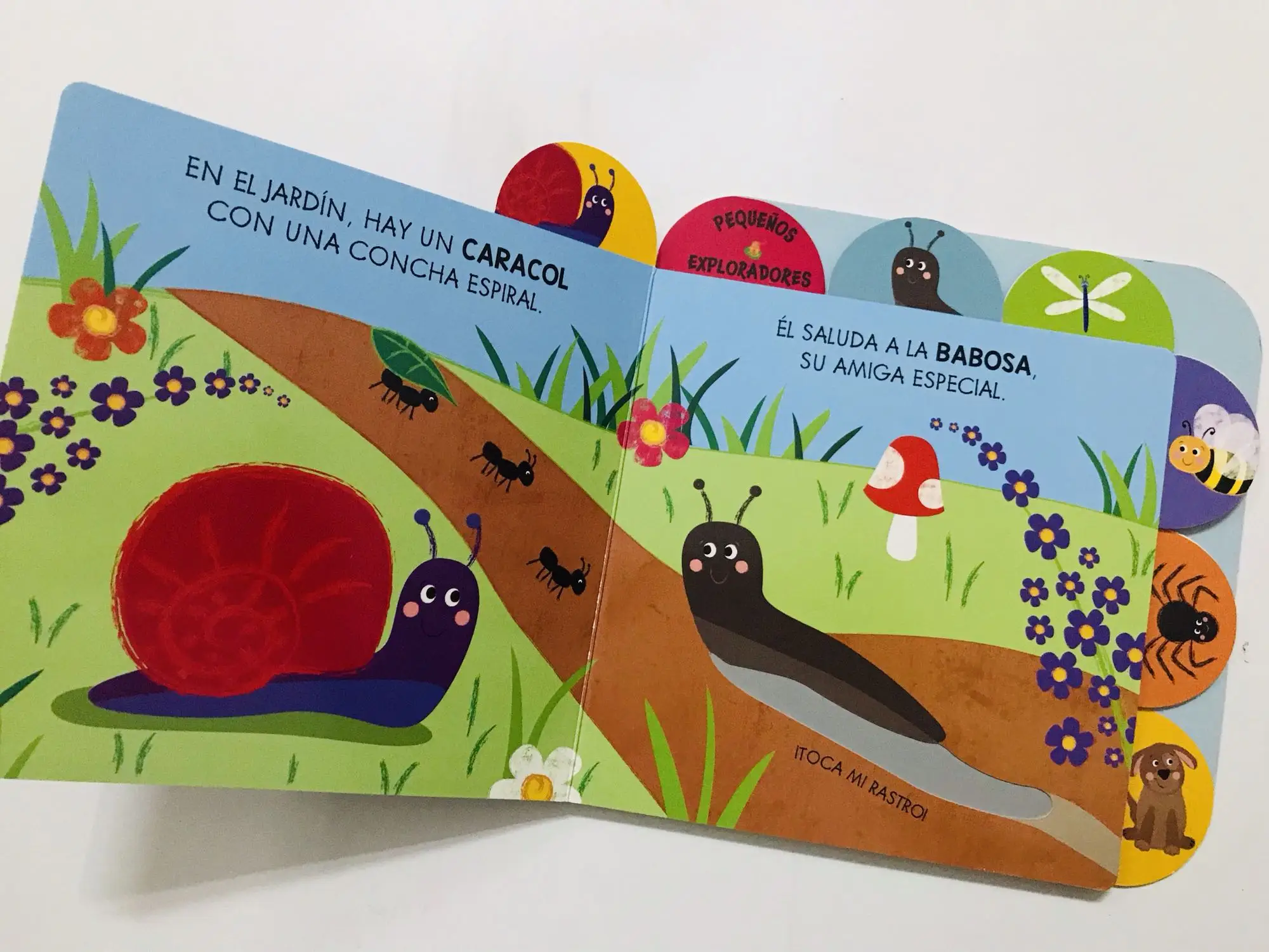 Книга с животными для обучения чтению детская развивающая картонная книга