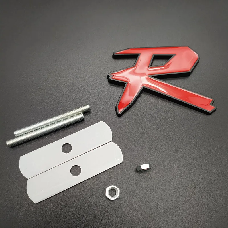 3D TYPER Тип R гоночная эмблема значок Логотип Наклейка стикер s типы S металлический