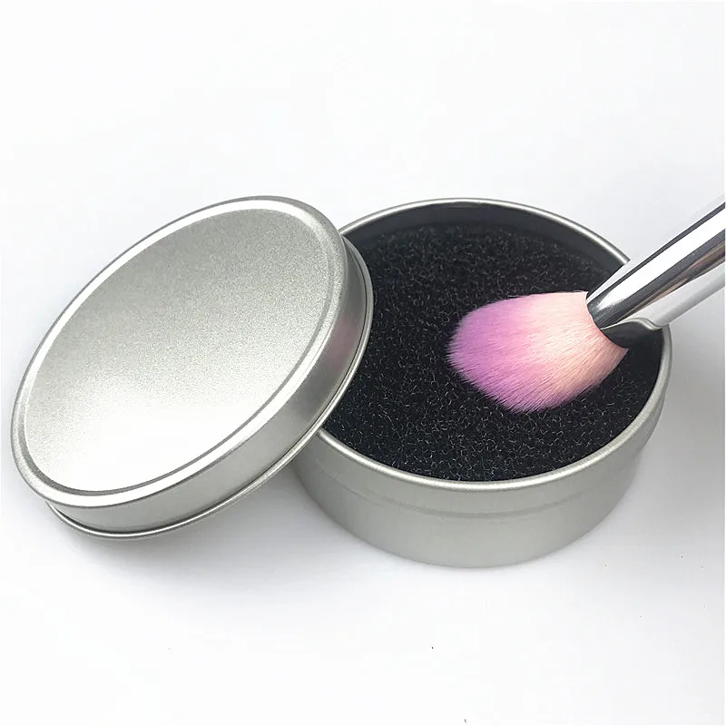 3 секунды Цвет Off приспособление для очистки косметических кистей спонж удаления