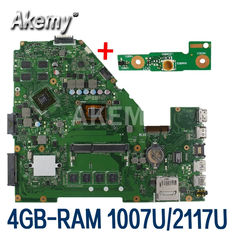 Материнская плата для ноутбука Amazoon X550CC For Asus A550C X550CL R510C протестированная
