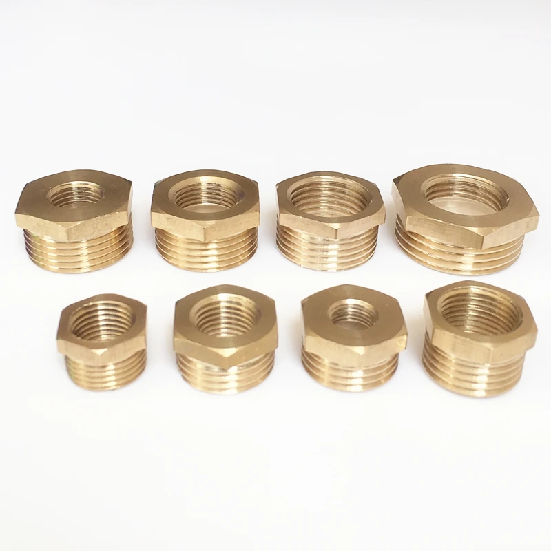 1/8 &quot1/4&quot 3/8 &quot1/2&quot 3/4 &quotштекер к гнезду латунный шланг редукционная втулка