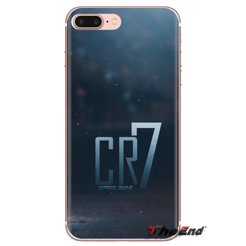 CR7 логотип Криштиану Роналду 7 Футбол для Xiaomi Mi3 samsung A10 A30 A40 A50 A60 A70 Galaxy S2 Note 2 большое