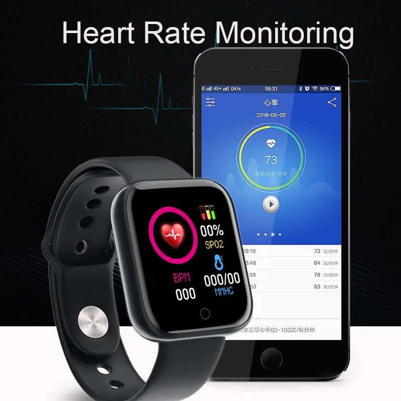 Smart watch IP67 Waterproof Heart Rate Pedometer Series 3 Watch for Samsung iphone android pk iwo 11 f10 smartwatch |