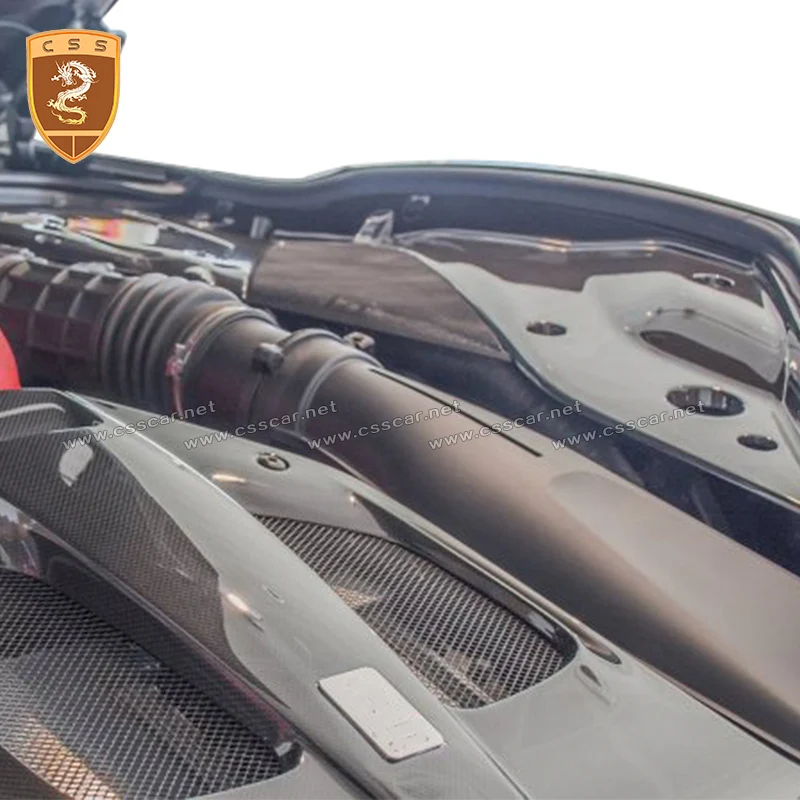 CSSYL Настоящее углеродное волокно авто защита двигателя автомобиля крышка капот