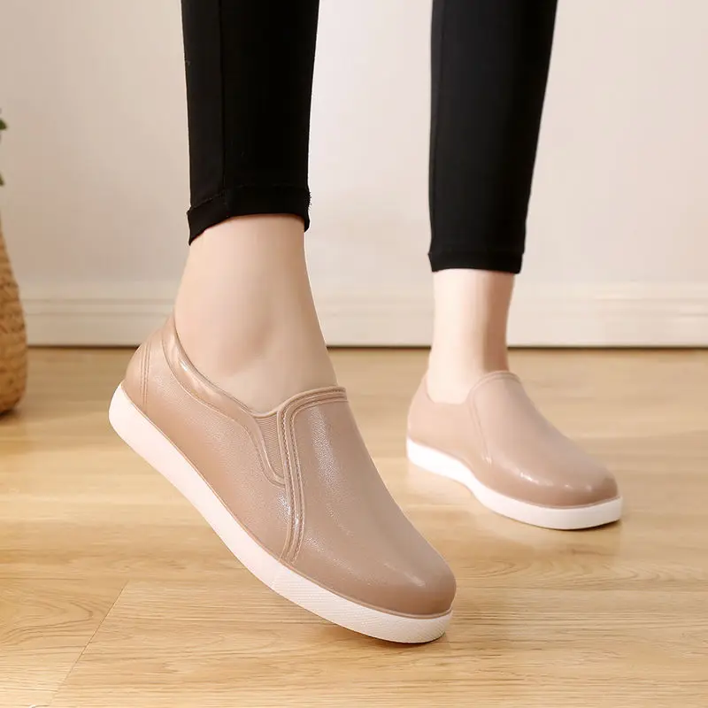 Zapatillas Mujer Women Slip On Casual Flats Shoes Ladies Sewing Solid Loafers Non Slip Flat Shoe Woman Female Fashion Moccasins