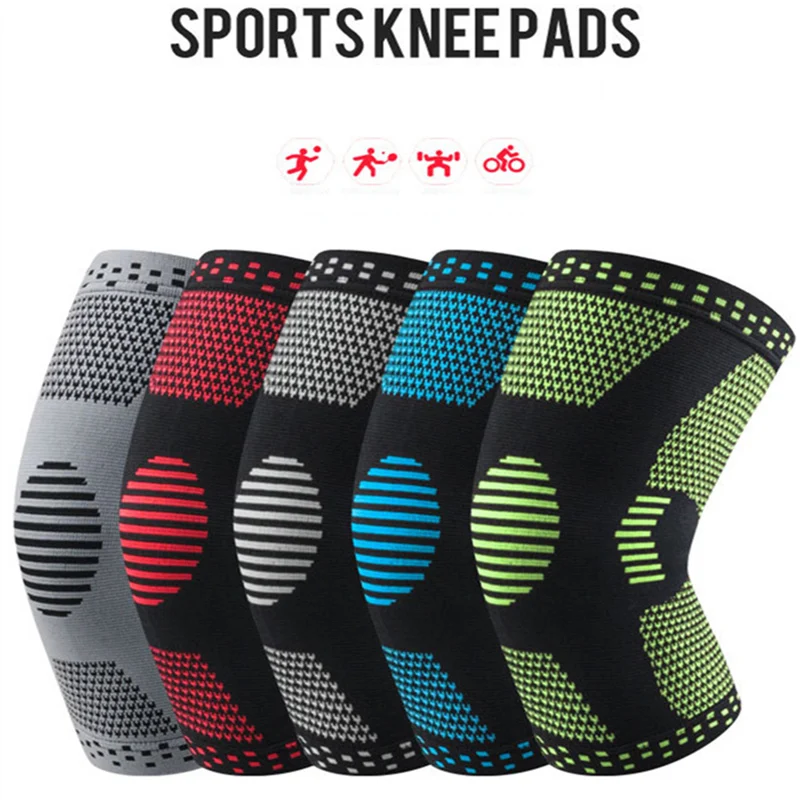 

CHAOBA 1PCS Knee Pads High Elasticity Sport Knee Support Guard Four Seasons Outdoor Sports Protector Kneepad Warm Relieve Joint