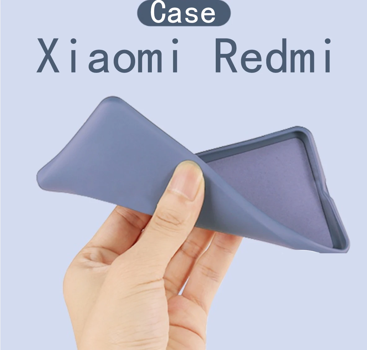 

For Xiaomi Redmi 9A smartphone case cover protective glass silicone TPU Phone shell for redmi 9A 6A 7A 5A