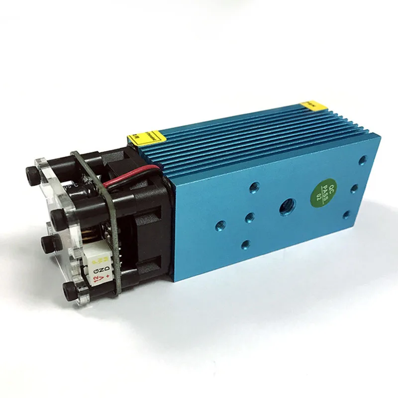 Гравировальный станок с сине фиолетовым лазерным модулем мощностью 2500 мвт