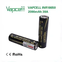 Mooch тест Vapcell 18650 батарея 2000mah 28A Высокая утечка перезаряжаемые литиевые электроинструменты/Фонари ячейка