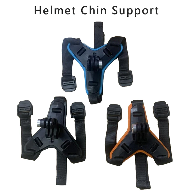 

1pc Full Face Helmet Chin Mount Holder For Motorcycle Stand Camera