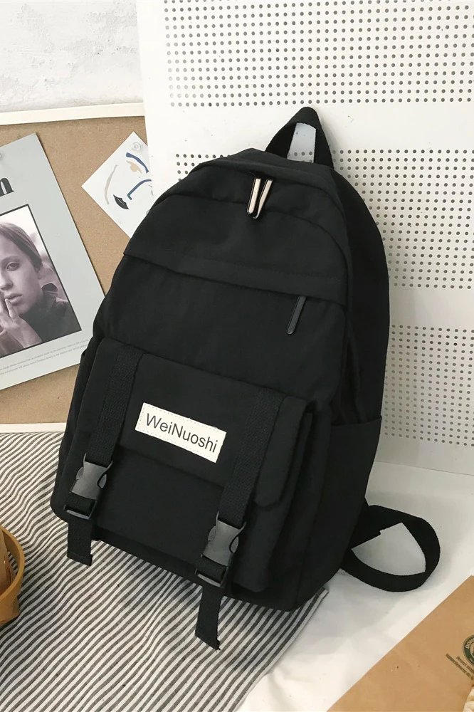 Новый женский рюкзак мода Harajuku стиль нейлоновая ткань вместительные для отдыха