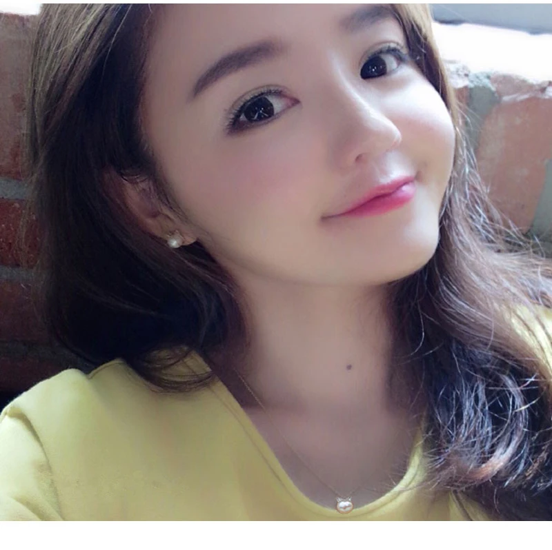 Серьги Модные ювелирные изделия серьги с имитацией жемчуга милые кошачьи уши