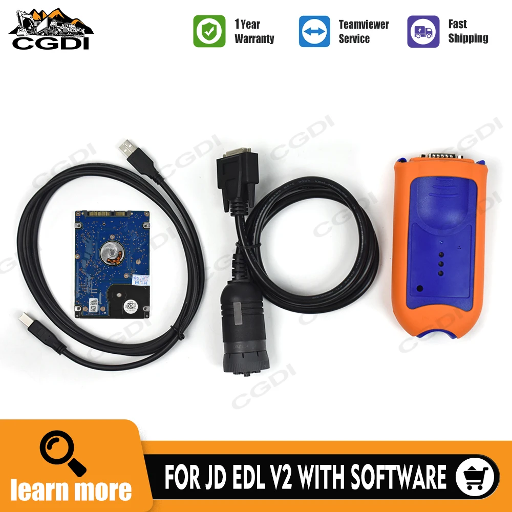 

5.2 version for JD EDL V2 Truck scanner tool Agriculture Construction and Forestry diagnostic tool