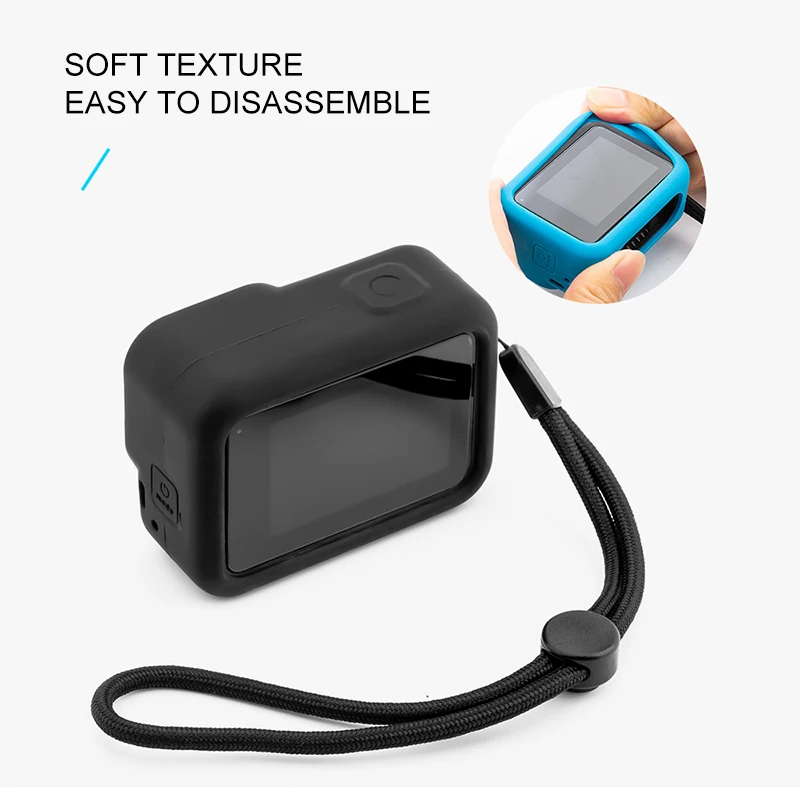 Новый силиконовый чехол для Gopro Hero 8 черный спортивный камеры GoPro Black