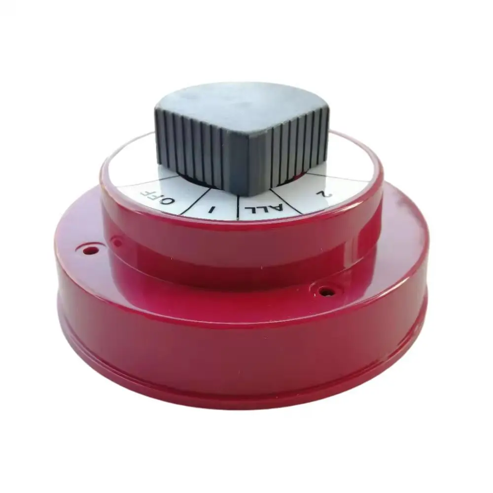 

RV Boat Marine Yacht 4 Position 12V 150-360 Amp Waterproof Ignition Protected Dual Battery Isolator Switch