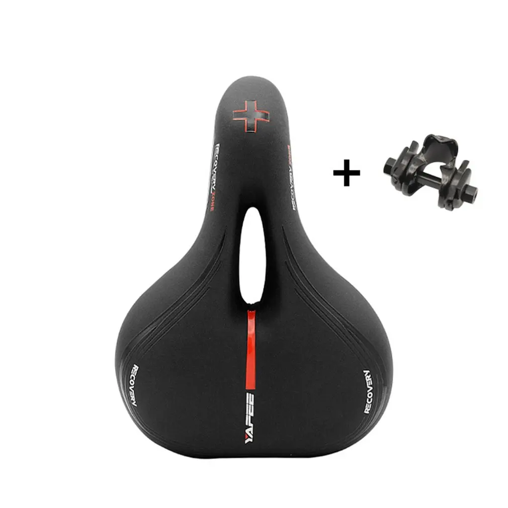 

Велосипедное седло, удобное седло для горного велосипеда, Велосипедное Сиденье с подсветкой, мягкая подушка, однотонные надежные Аксессуар...