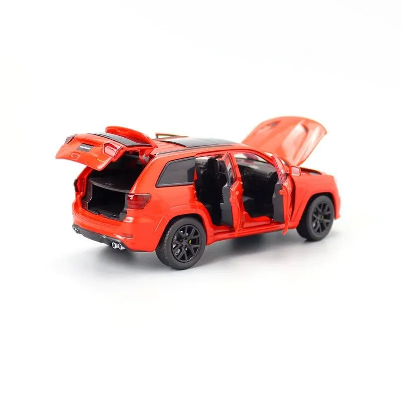 Литой автомобиль jackioffen модель джипа Grand Cherokee Speedway Hawk масштаб 1:32 звуковая и