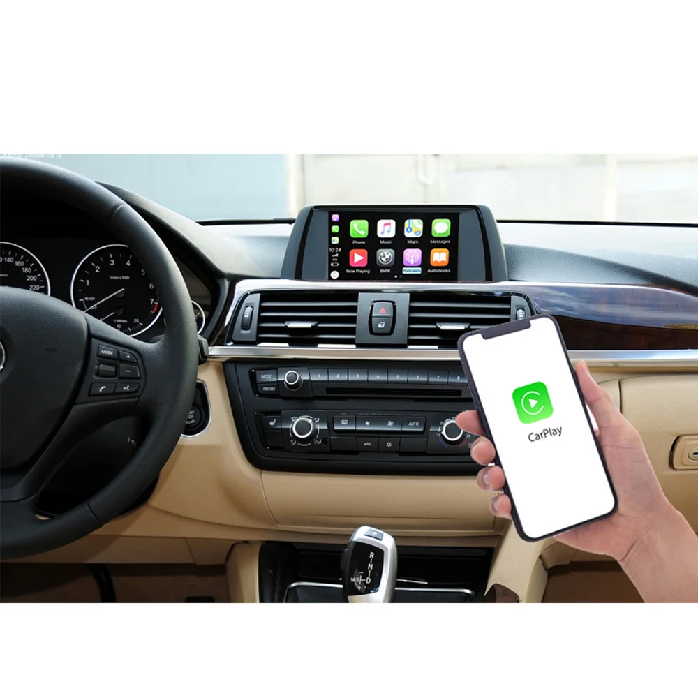 

Smartour Wireless Carplay Android auto interface box For BMW Series 3 F30 F31 F34 Series 4 F32 F33 F36 NBT MuItimedia for IOS