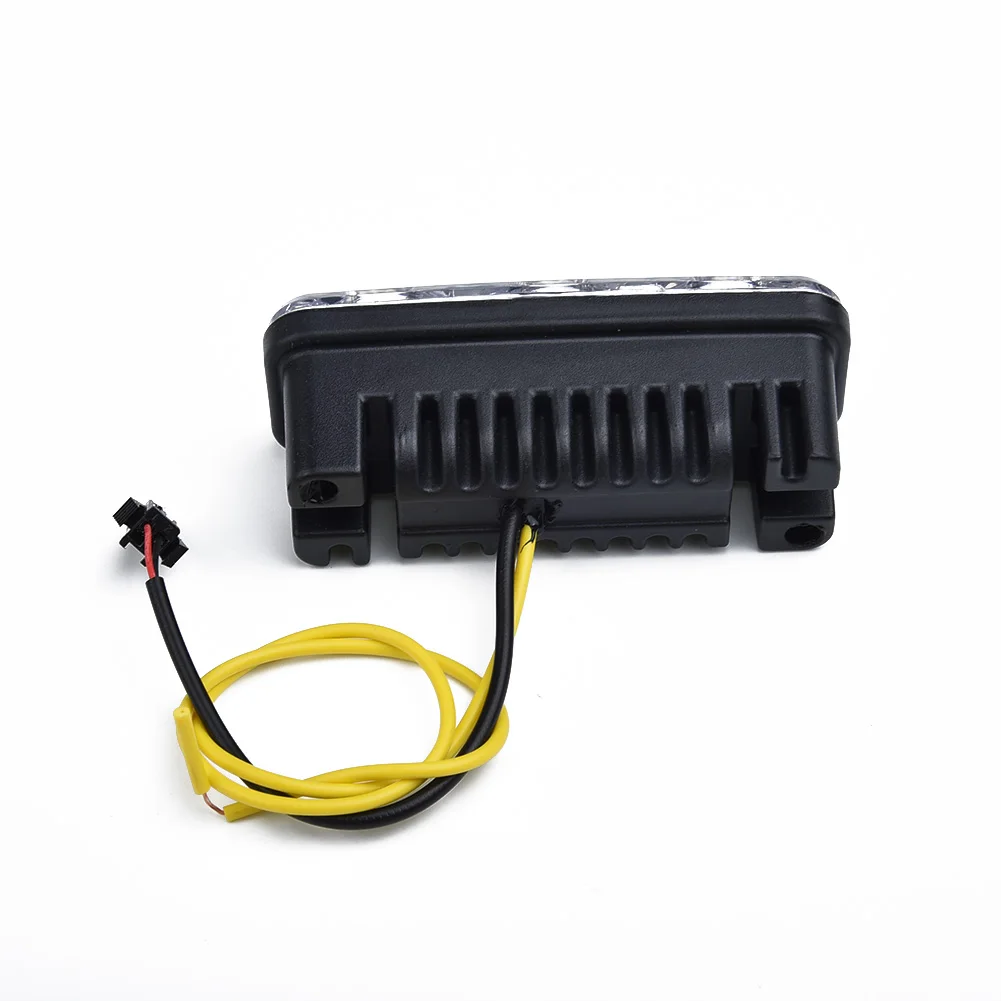 

Accessories Daytime Running Lights Auto Car Lamp White+Amber 3-LED Parts