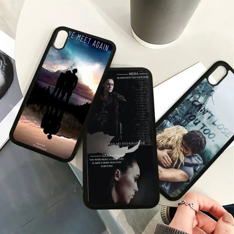 

Hot The Hundred The 100 Soft TPU Hard PC Mobile Phone Cover Case For IPhone 12 11 Pro Max Xs X Xr 7 8 6 6s Plus Se 2020