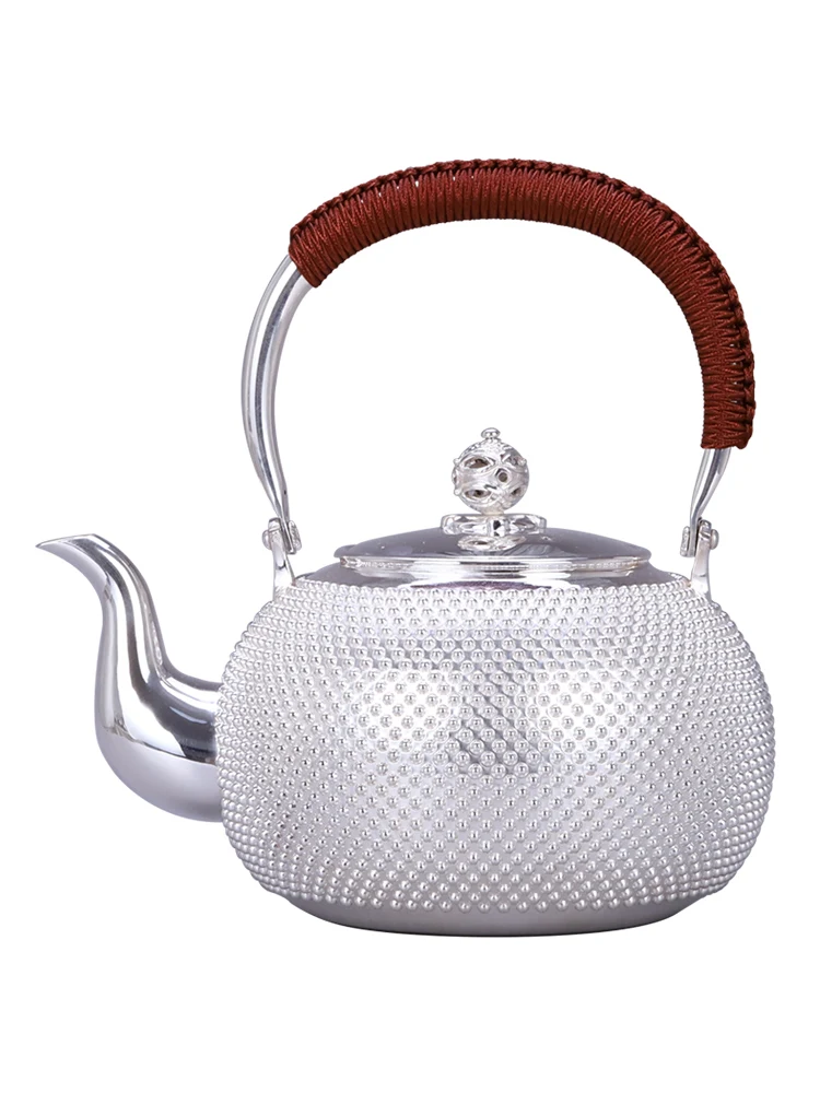 Чайник ручной работы из чистого серебра японский серебряный чайный набор 1000 мл|set