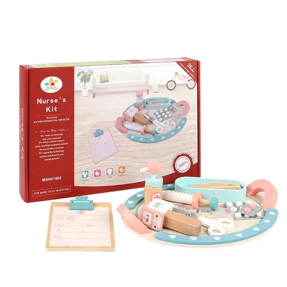 

Pretend Play Doctor Kit - Medical Kit Toy - Kids Doctor Kit For Girls - Doctor Toys Set For Kids 3 Years Old 11 Accessories