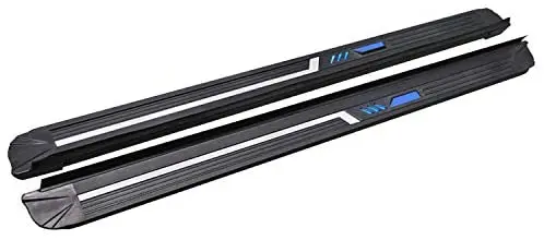 2Pcs Door Fixed Side Step Running Board Nerf Bar Guards Protector Fits for Mazda- CX-9 CX9 2017 2018 2019 2020 - Black | Автомобили и
