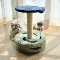 cat toy climbing tree toys hairball interactive cat toys realistic pet cats chew bite toys pet supplies protecting furniture