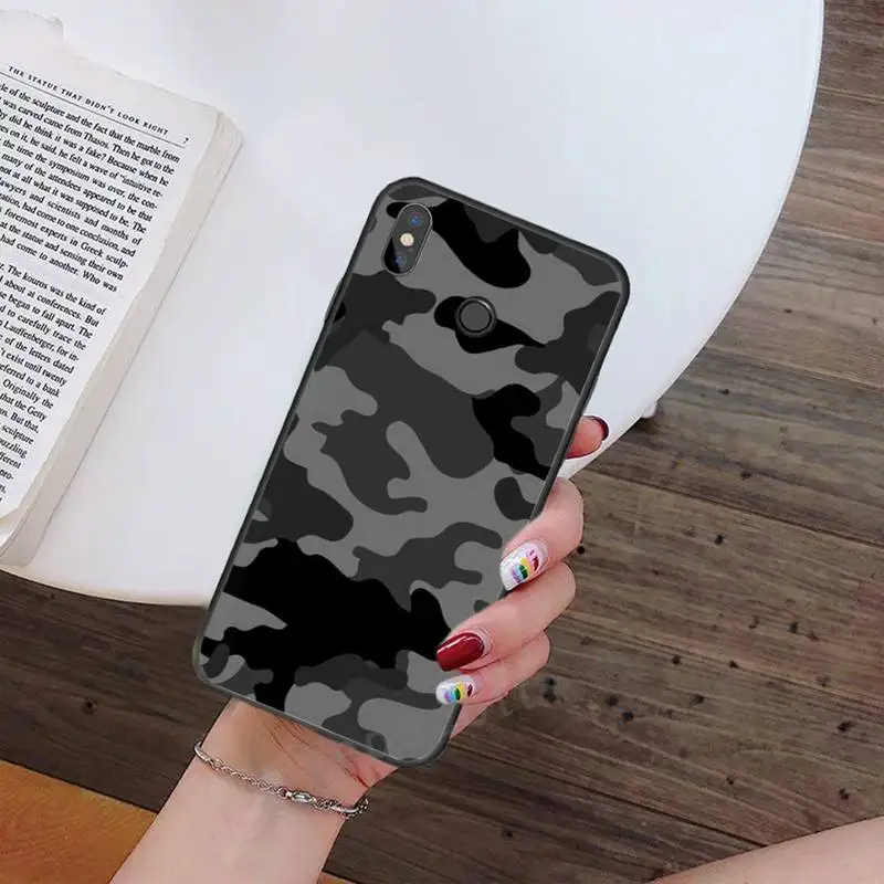 

Camouflage Pattern Camo military Army Phone Case For Xiaomi Redmi note 7 8 9 t max3 s 10 pro lite Luxury brand shell funda coque