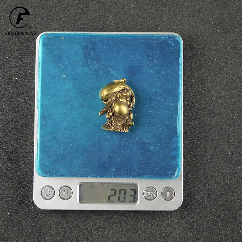 

Миниатюрная медная статуэтка Будды Maitreya