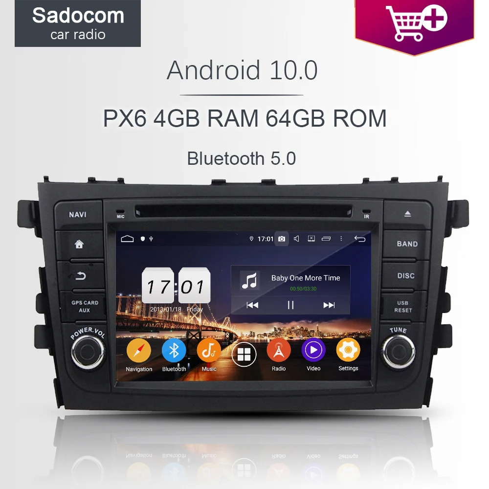 DSP TDA7851 2 din Android 9 0 4 Гб + 64 г автомобильный dvd плеер gps карта RDS мультимедиа авторадио