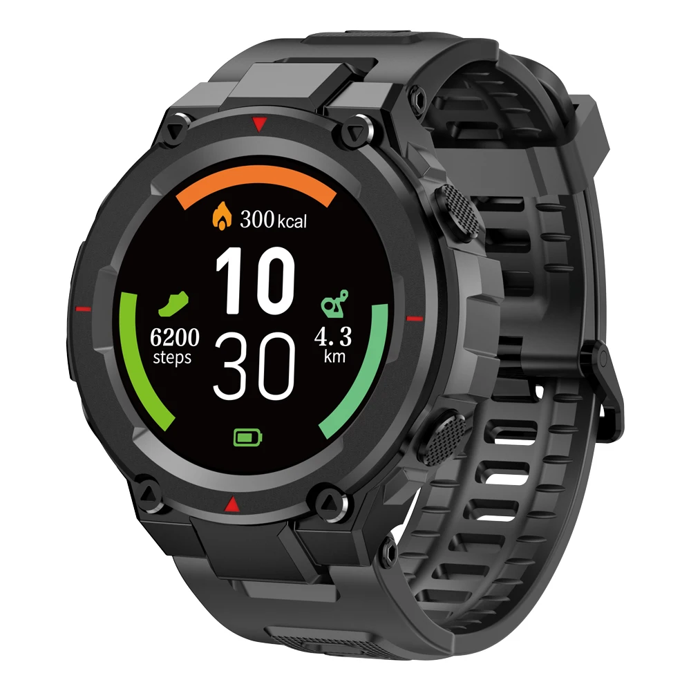 Смарт-часы ALLCALL мужские водостойкие IP68 1 28 дюйма Bluetooth | Электроника