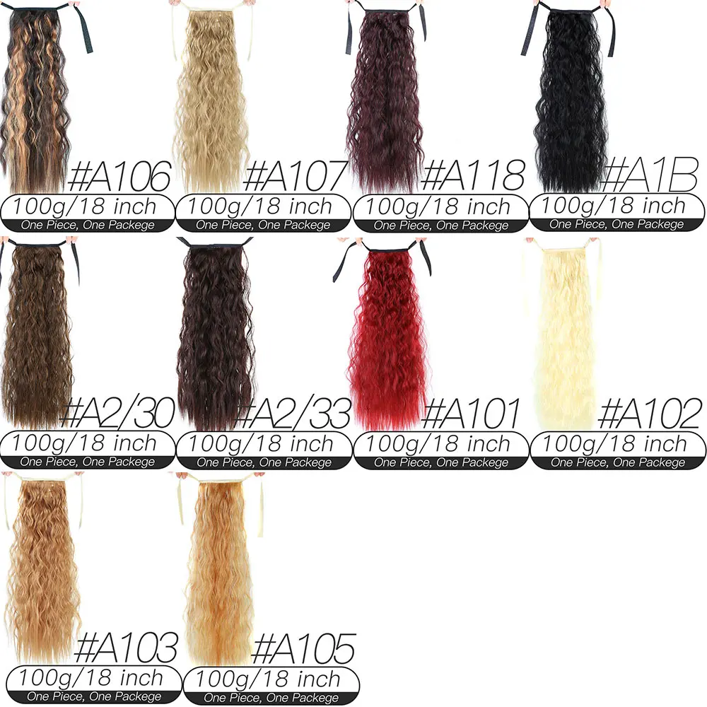 Xnaira Synthetic Drawstring Ponytail Long Afro Kinky Curly Pony Tail Natural Fake Clip In Hair Extensions Heat Resistant Fiber | Шиньоны и