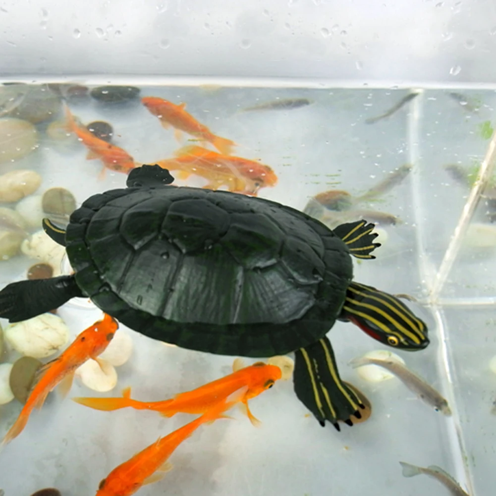 Игрушечная имитация морской черепахи модель игрушка подарок миниатюрные