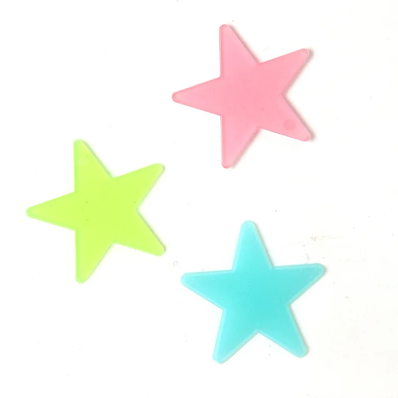 Взрыв 3 см Звездный Ночной светильник 100 Люминесцентная Звездная палочка