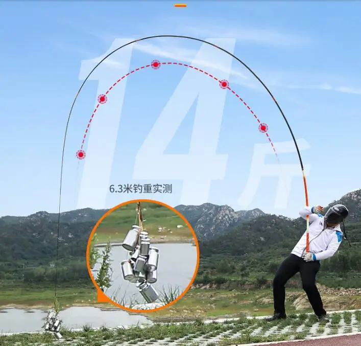 Сверхтвердый стержень Giants большие предметы углерод бурный полюс зеленые