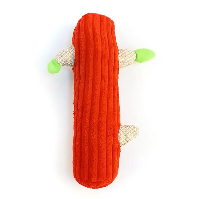 

1pc Plush Dog Toy Bite Resistant Novelty Pet Squeaky Toy Dog Teething Toy Puppy Kitten Chewing Toys Cat Favors Pet Supplies Hot