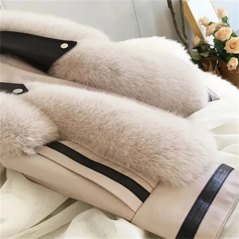 High Quality Imitation Fox Fur Vest Jacket Women Fur Jacket White 2022 Waistcoat Short Fur Vest Female Vestcoat Sleeveless
