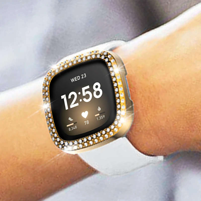 Чехол для часов с двумя рядами Fitbit versa lite 2 3 sense | Электроника
