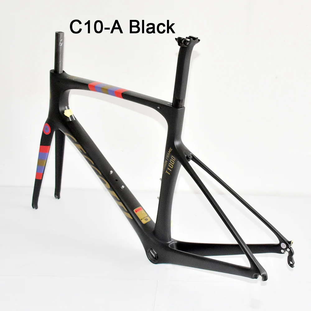 Рамка для дорожного велосипеда CECCOTTI BSA68mm карбоновая рама T1000 из углеродного
