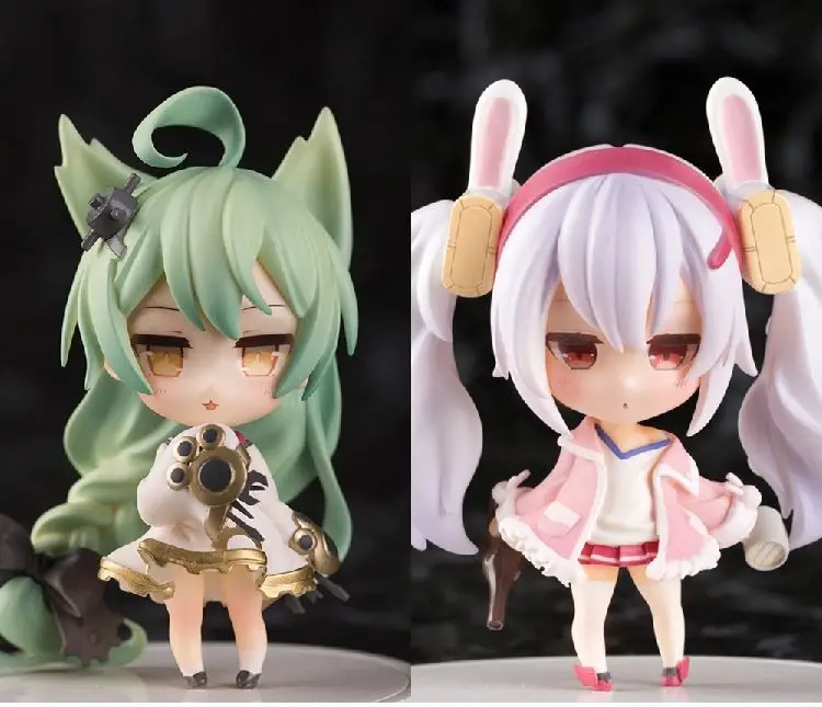 Высота каблука 10 см японская аниме игра Azur Lane IJN Akashi & ВМС США Laffey версии ПВХ