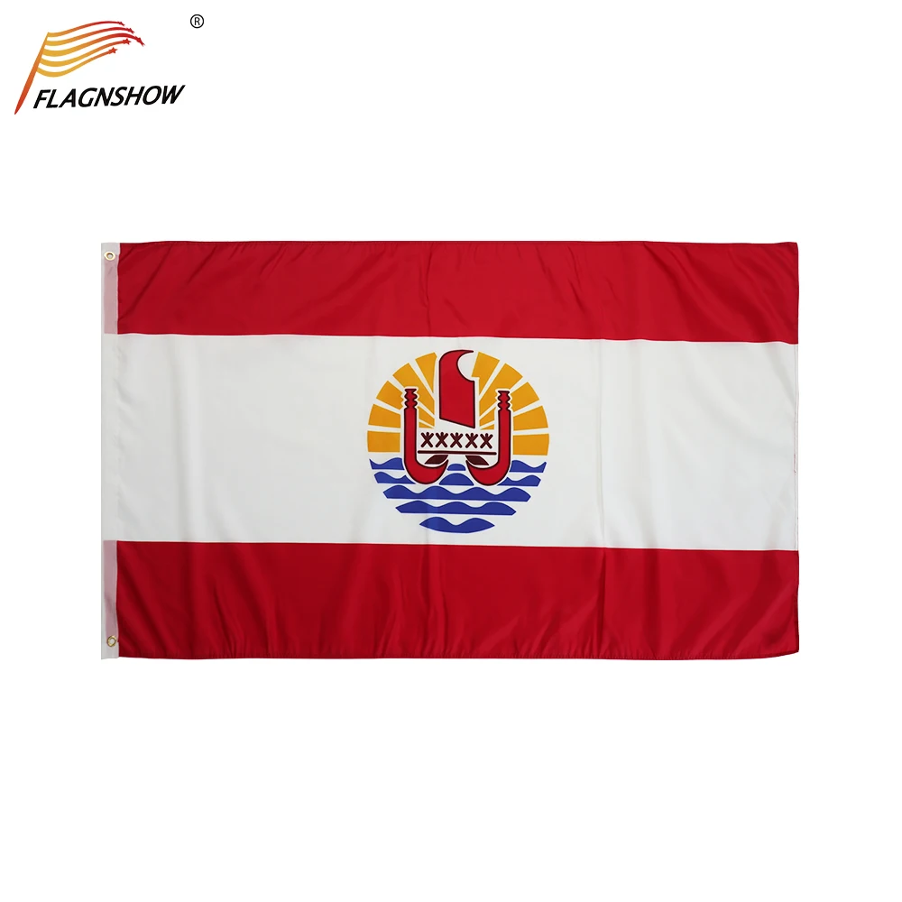 

3x5 Ft French Polynesia National Flag