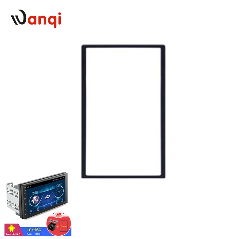 Женская 7 дюймовая рамка Android 9 0 автомобильный dvd радио GPS мультимедийный