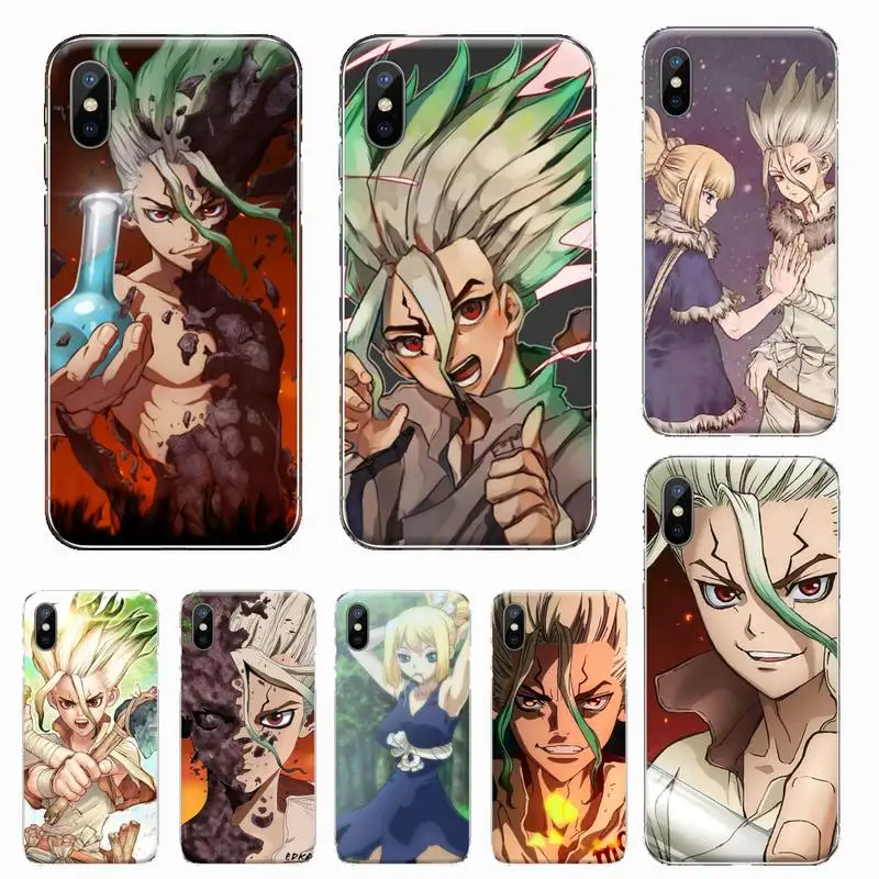 

Anime Comics Dr.STONE Phone Case For iphone 12 5 5s 5c se 6 6s 7 8 plus x xs xr 11 pro max mini